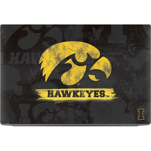 University of Iowa Hawkeyes Distressed Logo Dell XPS Skin